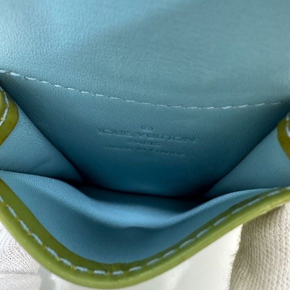 LOUIS VUITTON MonogramVernis Lafayette-Street Bangle Bracelet Green - Picture 10 of 11